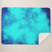 Blue Sky Sherpa Blanket Deken (Voorkant (horizontaal))