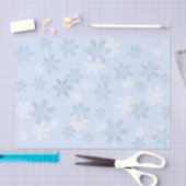Blue Sky  Snowflake Holiday Tissuepapier (Craft)