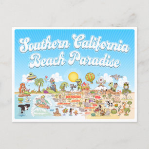Blue Sky SoCal Briefkaart