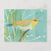 Blue Sky Songbird Briefkaart (Voorkant)