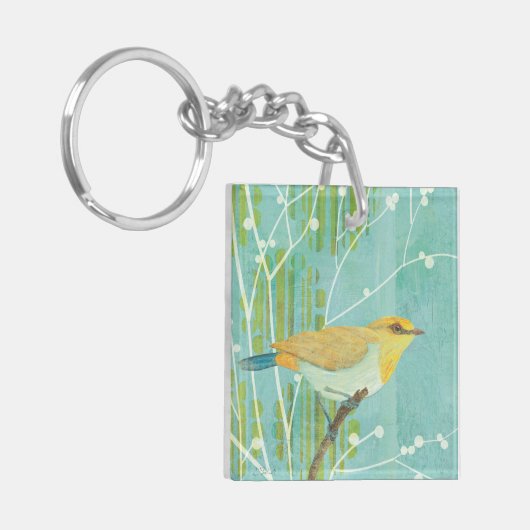 Blue Sky Songbird Sleutelhanger (Voorkant Links)