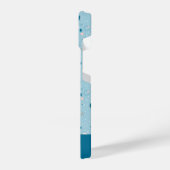 Blue Sky & Space Pattern iPhone Hoesje (Linkerkant)