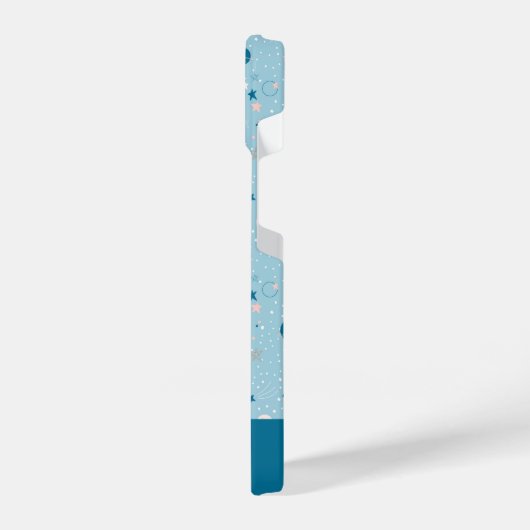 Blue Sky & Space Pattern iPhone Hoesje (Linkerkant)