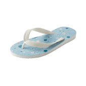 Blue Sky & Space Pattern Kinder Teenslippers (Schuin)