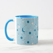 Blue Sky & Space Pattern Mok (Links)