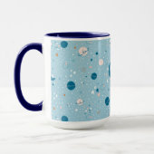 Blue Sky & Space Pattern Mok (Links)