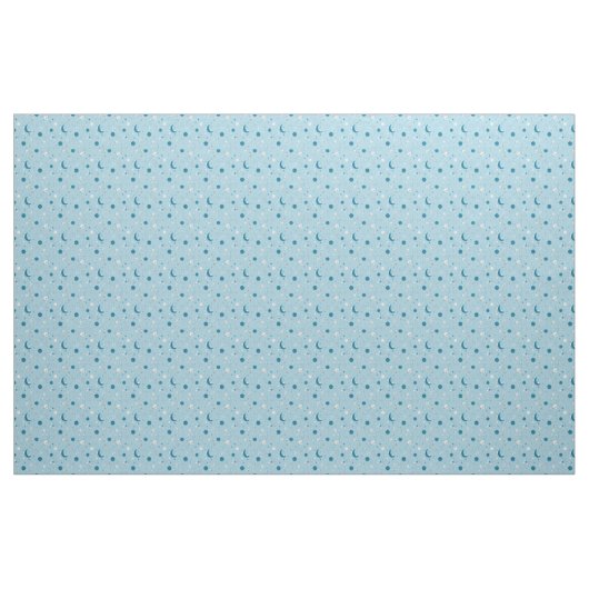Blue Sky & Space Pattern Stof (Yard (91,4 cm))