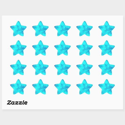 Blue Sky Star Sticker (Vel)