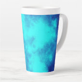 Blue Sky storm Cloud Latte Mok (Rechterhoek)