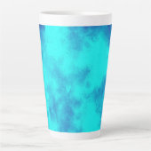 Blue Sky storm Cloud Latte Mok (Voorkant)
