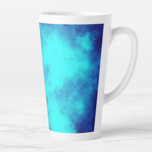 Blue Sky storm Cloud Latte Mok (Rechts)