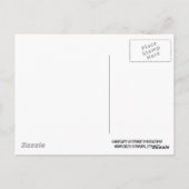 Blue Sky Through Window Briefkaart (Achterkant)