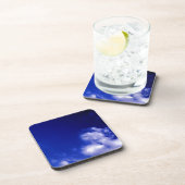 Blue Sky Unieke Chique Modern Minimaal Bier Onderzetter (Rechterzijde)