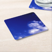 Blue Sky Unieke Chique Modern Minimaal Kartonnen Onderzetters (Schuin)