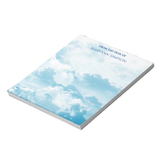 Blue Sky Vanaf het bureau van Notitieblok (Linkerzijde)