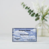 Blue Sky Visitekaartje (Staand voorkant)