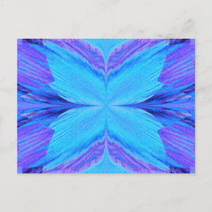 blue sky-vlinder briefkaart
