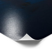 Blue Sky voor Space Shuttle Atlantis Lancering Foto Afdruk (Hoek)