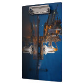 Blue Sky voor Space Shuttle Atlantis Lancering Klembord (Links)