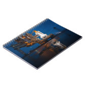 Blue Sky voor Space Shuttle Atlantis Lancering Notitieboek (Linkerzijde)