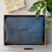 Blue Sky voor Space Shuttle Atlantis Lancering Tissuepapier (Geschenk)