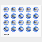 Blue Sky & Water Lijst Stickers (Vel)