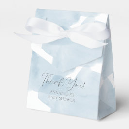 Blue Sky Waterverf Boy Baby shower Bedankdoosjes