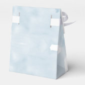 Blue Sky Waterverf Boy Baby shower Bedankdoosjes (Achterkant)