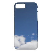 Blue Sky & White Clouds iPhone 7 Hoesje (Achterkant)
