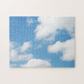 Blue Sky White Clouds Legpuzzel (Horizontaal)
