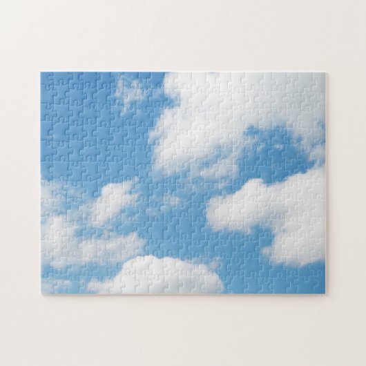Blue Sky White Clouds Legpuzzel (Horizontaal)