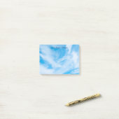 Blue Sky White Clouds Modern Elegant Professional Post-it® Notes (Op bureau)