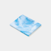 Blue Sky White Clouds Modern Elegant Professional Post-it® Notes (Schuin)