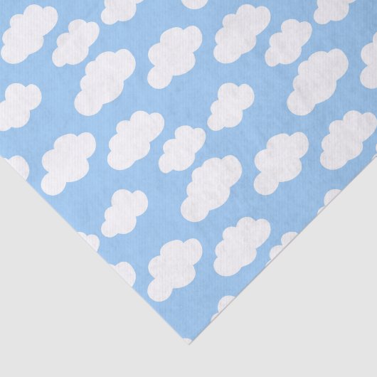 Blue Sky White Clouds-ontkoppeling Tissuepapier (Detail)