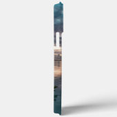 blue sky with red and dark clouds reflected on sea Case-Mate iPhone case (Achterkant / Rechts)