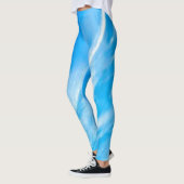 Blue Sky YOGA PANTS - White Streak Clouds Leggings (Links)