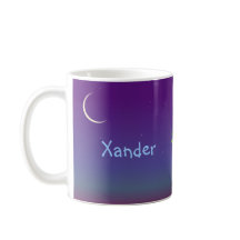 Blue Sleepy Ownership Personalized Mug