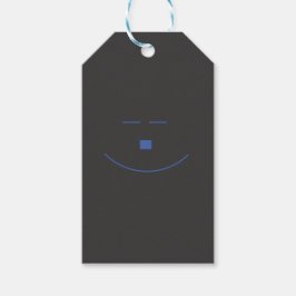Blue Smile Cft-Label Cadeaulabel