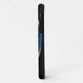 Blue Smoke Bat Symbol Case-Mate iPhone Case (Achterkant/links)