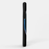 Blue Smoke Bat Symbol Case-Mate iPhone Case (Achterkant/rechts)