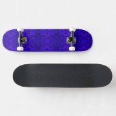 Blue Snake Texture SkateBoard (Horizontaal)