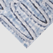 Blue Snake Tie Dye Traditionele patroonstijl Tissuepapier (Detail)