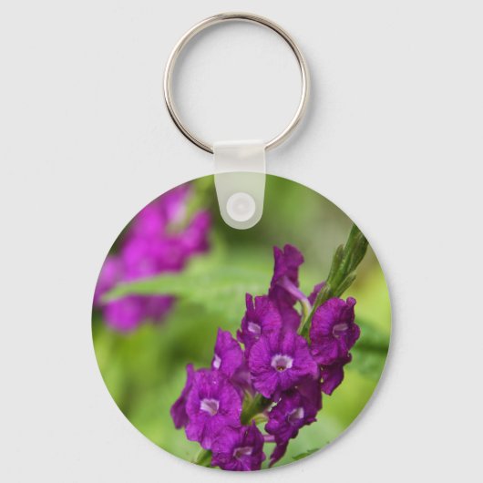Blue Snakeweed Sleutelhanger (Voorkant)