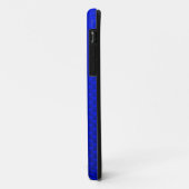 Blue Snow Skiing Case-Mate iPhone Case (Achterkant/links)