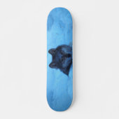 Blue Snow Timber Wolf Skateboard (Voorkant)