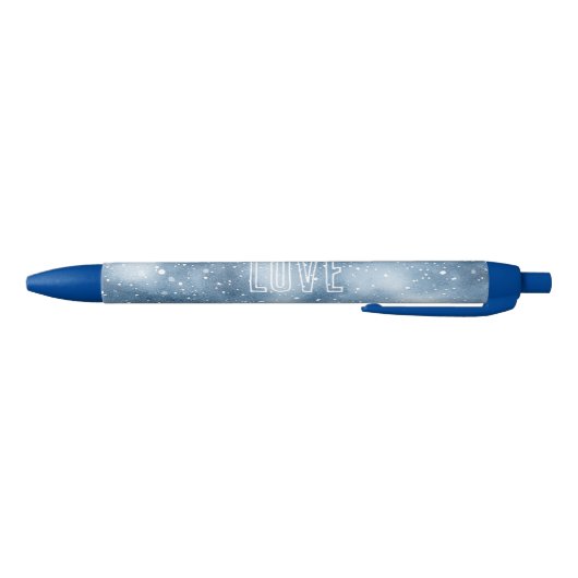 Blue Snow Zwarte Inkt Pen (Bodem)