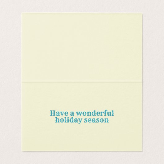 Blue Snowflake 25 Pack feestkaarten Kaart (Binnenkant ongevouwen)