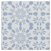 Blue Snowflake B Stof (Close Up)