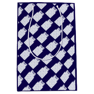 Blue Snowflake Basketball Jersey Medium Cadeauzakje