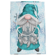 Blue Snowflake Gnome